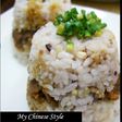 中華街の裏メニュー・椎茸と豚肉のご飯♪