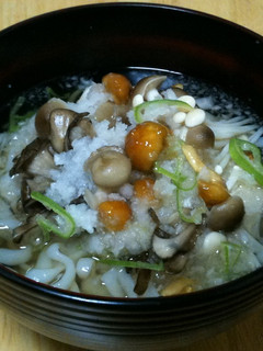BSヌードル きのこのみぞれうどん-レシピのメイン写真