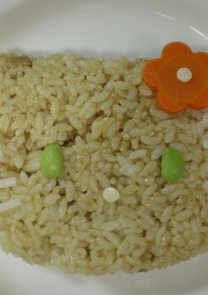 常夏のキティちゃんカレー♪-レシピのメイン写真