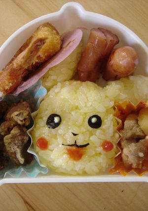 ★キャラ弁★ ピカチュー おにぎり♪-レシピのメイン写真
