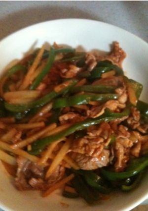 ナポリタン風★豚肉と野菜の炒め物-レシピのメイン写真