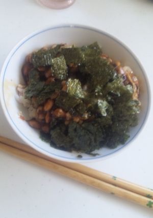 キムチ海苔納豆ご飯-レシピのメイン写真
