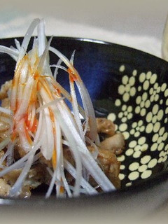 ☆鶏皮ラー油のスパイシー冷製おつまみ☆-レシピのメイン写真
