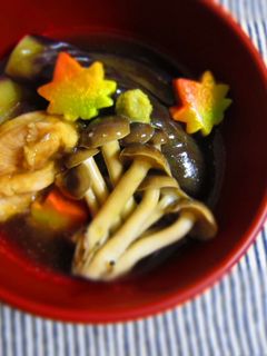なすときのこの治部煮風-レシピのメイン写真