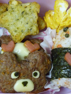 熊!熊!・・・パンダ?弁当【キャラ】-レシピのメイン写真