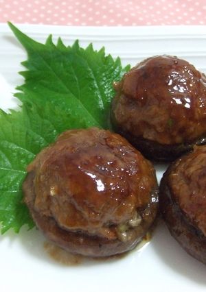 ＊しいたけの肉詰め＊-レシピのメイン写真