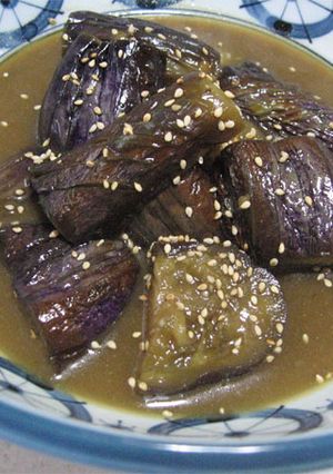 茄子の田楽風煮込み-レシピのメイン写真