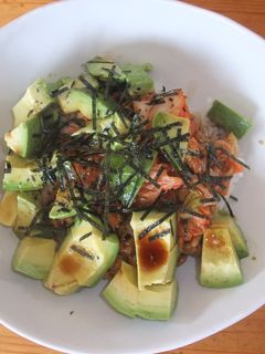 アボカド&キムチ&納豆丼-レシピのメイン写真