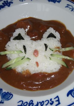 ネコちゃんカレー-レシピのメイン写真
