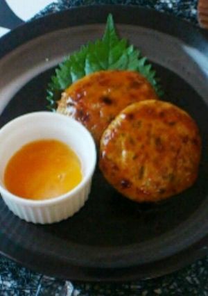 照り焼きつくねハンバーグ-レシピのメイン写真