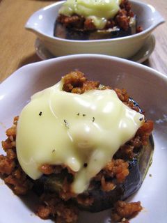 米茄子のピリ辛そぼろチーズ焼き❤-レシピのメイン写真