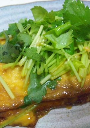 油揚げの納豆包み焼き-レシピのメイン写真