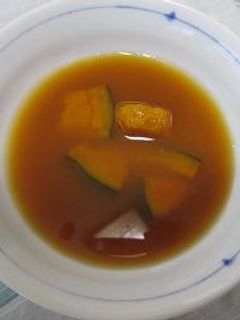 カボチャのお味噌汁-レシピのメイン写真