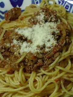 パスタボロネーゼ-レシピのメイン写真