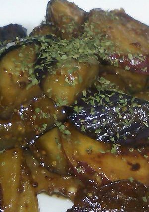なすの甘辛マスタード焼き-レシピのメイン写真