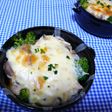 豆乳かぼちゃグラタン