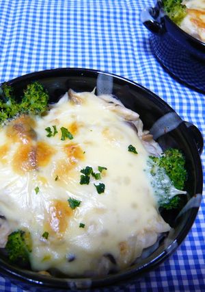 豆乳かぼちゃグラタン-レシピのメイン写真
