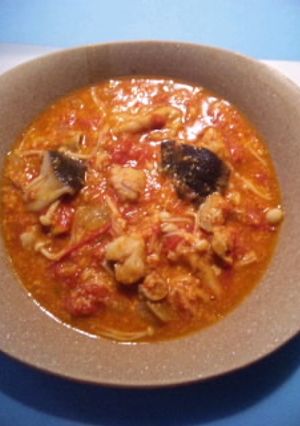 ホルモンのトマト煮　～カレー風味～-レシピのメイン写真