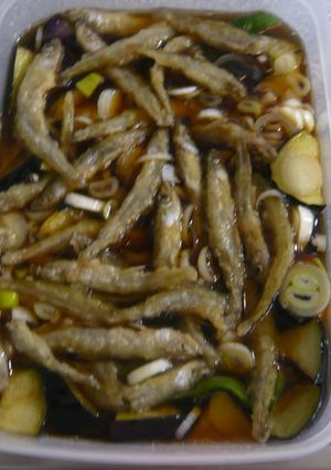 茄子･ﾋﾟｰﾏﾝ・小魚の揚げ浸し★-レシピのメイン写真