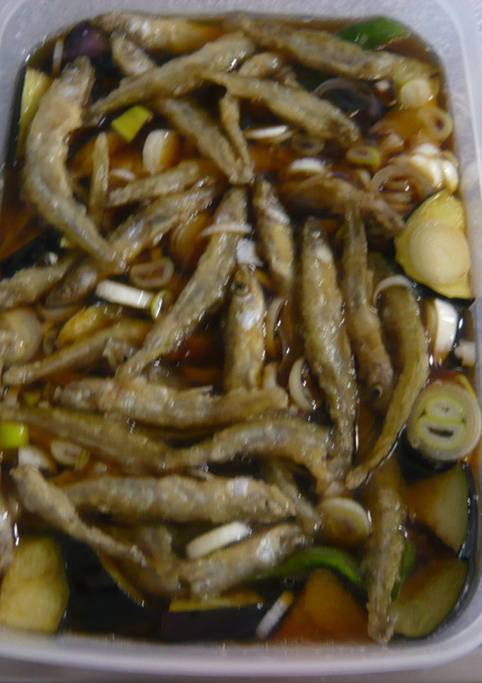 茄子･ﾋﾟｰﾏﾝ・小魚の揚げ浸し★-レシピのメイン写真