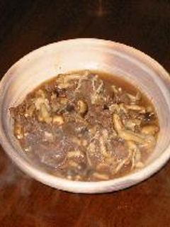 牛肉と茸の炒め物-レシピのメイン写真