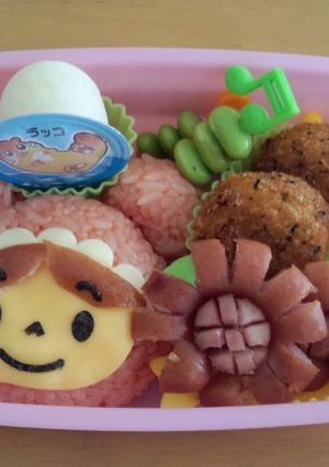 キャラ弁♪あかちゃんまん(アンパンマン)-レシピのメイン写真