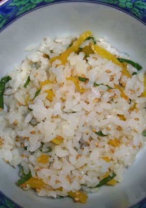 簡単☆たくわんと大葉のさっぱりご飯♪-レシピのメイン写真