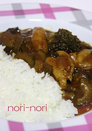 夏野菜のスタミナカレー-レシピのメイン写真