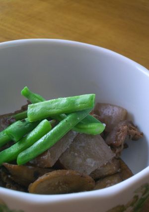 牛肉とごぼうの炒め物-レシピのメイン写真