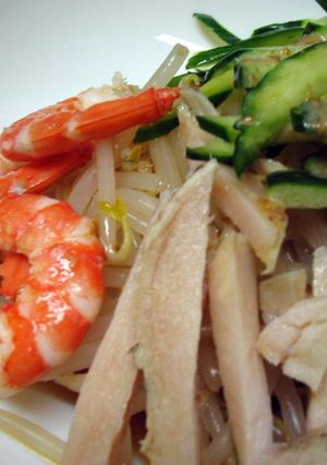 簡単★もやしで冷やし中華　　夏の味-レシピのメイン写真