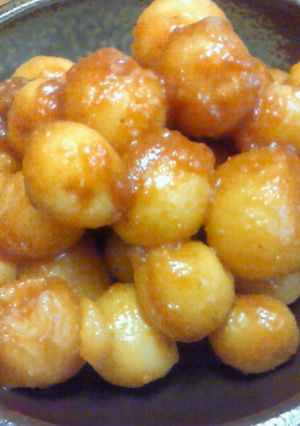 ホクホク〜新じゃがいものゴマ味噌煮-レシピのメイン写真