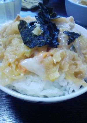 かき揚げ天ぷらトロトロ卵とじ丼-レシピのメイン写真