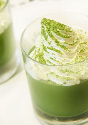 抹茶味ストレートゼリー-レシピのメイン写真