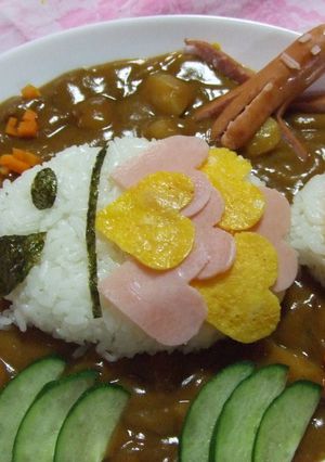 ハートがいっぱい☆さかなカレー-レシピのメイン写真