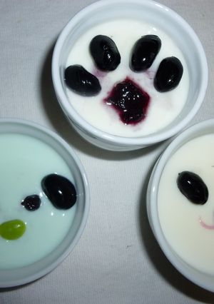 ワン仁豆腐＆ニャン仁豆腐-レシピのメイン写真