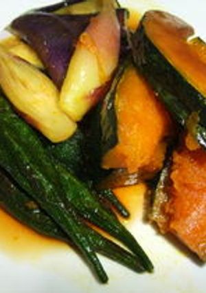 ☆夏野菜の揚げびたし☆絶品漬け汁☆-レシピのメイン写真