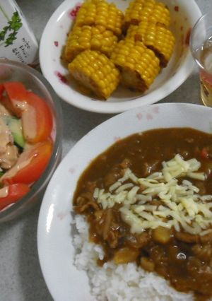 梅酒で旨みＵＰ！夏にオススメ手作りカレー-レシピのメイン写真
