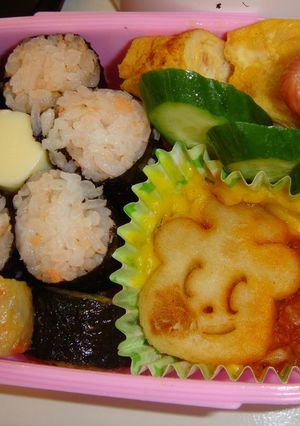お花のお弁当♪-レシピのメイン写真