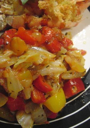 ♡トマトソース作りながら野菜煮込み♡　-レシピのメイン写真