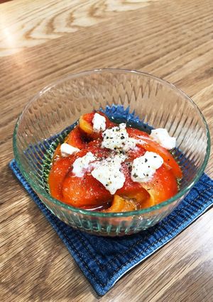 パプリカの丸ごとオーブン焼き-レシピのメイン写真