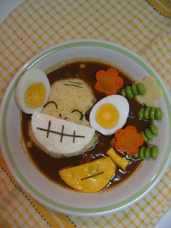 おサルさんのデコカレー-レシピのメイン写真
