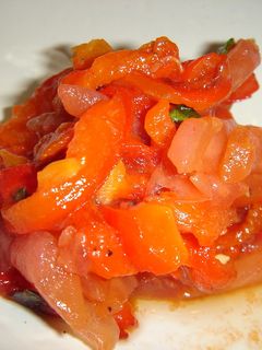 トマトと焼きパプリカのサラダ-レシピのメイン写真