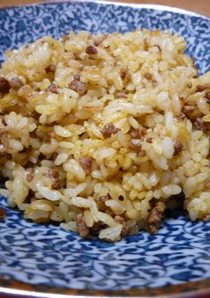 下宿生応援レシピ！カレーチャーハン☆-レシピのメイン写真