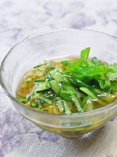 キュウリ素麺-レシピのメイン写真