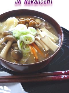 きのこ入り “すいとん”-レシピのメイン写真