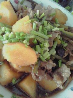 豚肉とじゃがいもの甘辛煮-レシピのメイン写真