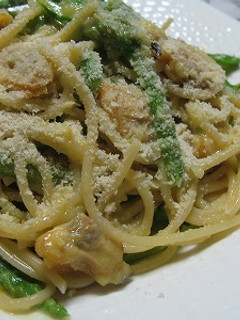あさりとグリーンアスパラのパスタ-レシピのメイン写真