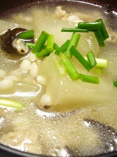 冬瓜の薬膳スープ-レシピのメイン写真