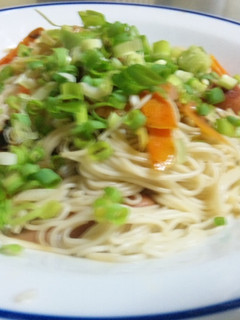 こってり!?そうめんのオイマヨ炒め-レシピのメイン写真