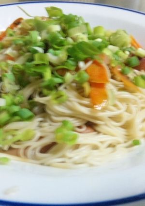 こってり！？そうめんのオイマヨ炒め-レシピのメイン写真